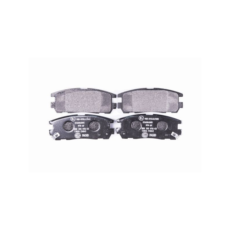HELLA 8DB 355 016-621 Bremsbeläge Hinten für