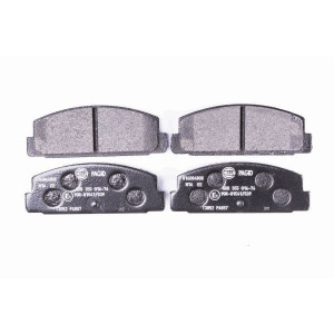HELLA 8DB 355 016-761 Pastillas de freno Trasero para