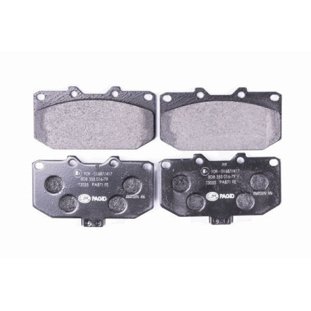 HELLA 8DB 355 016-791 Plaquettes de frein Avant pour