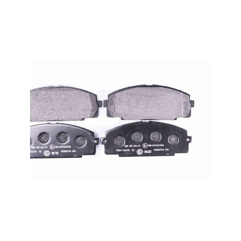 HELLA 8DB 355 016-921 Klocki hamulcowe Przód dla