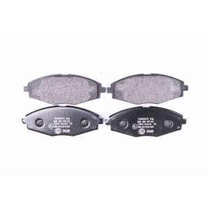 HELLA 8DB 355 017-021 Pastillas de freno Delantero para