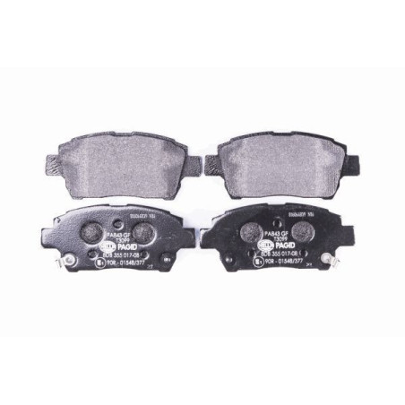 HELLA 8DB 355 017-081 Plaquettes de frein Avant pour