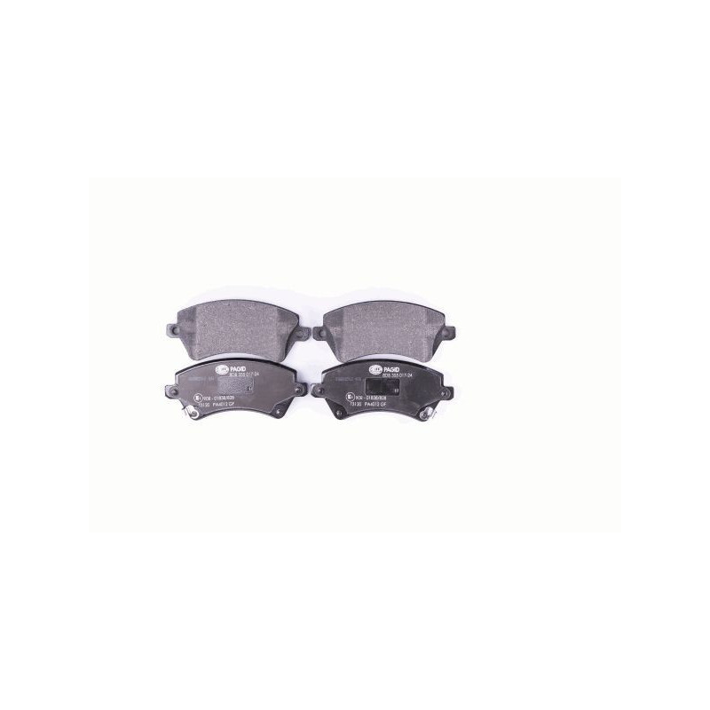 HELLA 8DB 355 017-241 Pastiglie freno Anteriore per