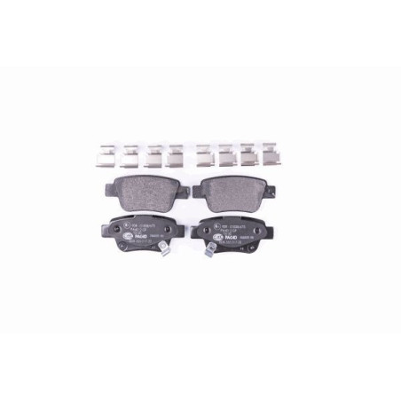 HELLA 8DB 355 017-331 Plaquettes de frein Arrière pour