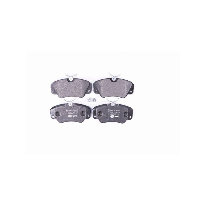 HELLA 8DB 355 017-771 Brake Pads Set Front for