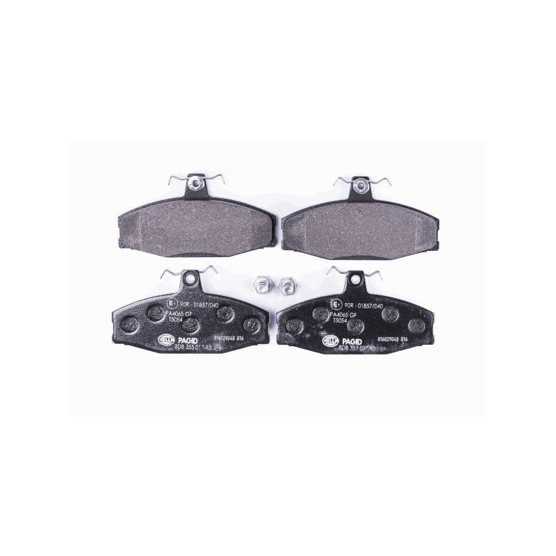 HELLA 8DB 355 017-931 Plaquettes de frein Avant pour