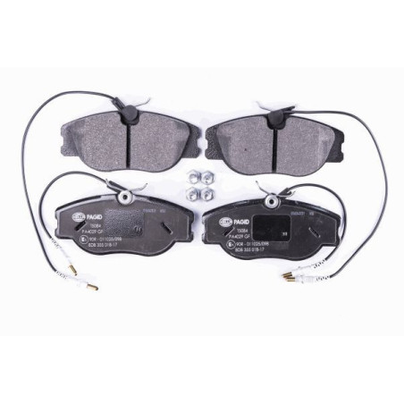 HELLA 8DB 355 018-171 Brake Pads Set Front for