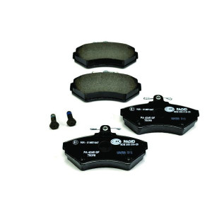 HELLA 8DB 355 018-251 Pastillas de freno Delantero para