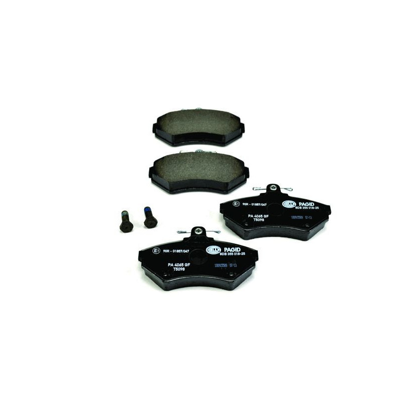 HELLA 8DB 355 018-251 Brake Pads Set Front for