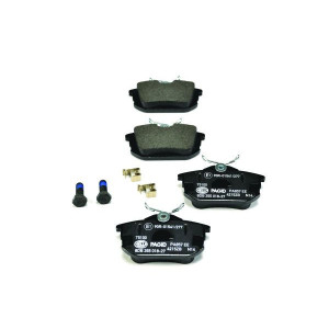 HELLA 8DB 355 018-271 Brzdové platničky Zadné pre