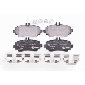 HELLA 8DB 355 018-311 Pastillas de freno Delantero para