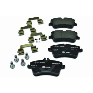 HELLA 8DB 355 018-351 Pastiglie freno Anteriore per
