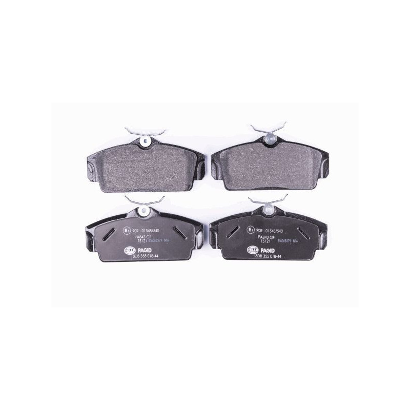 HELLA 8DB 355 018-441 Pastiglie freno Anteriore per