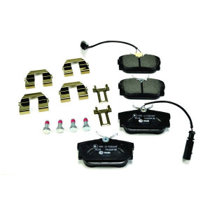 HELLA 8DB 355 018-571 Brzdové platničky Zadné pre