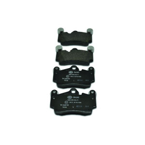 HELLA 8DB 355 018-711 Pastillas de freno Trasero para