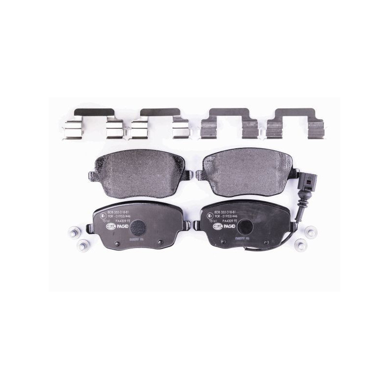 HELLA 8DB 355 018-811 Bremsbeläge Vorne für