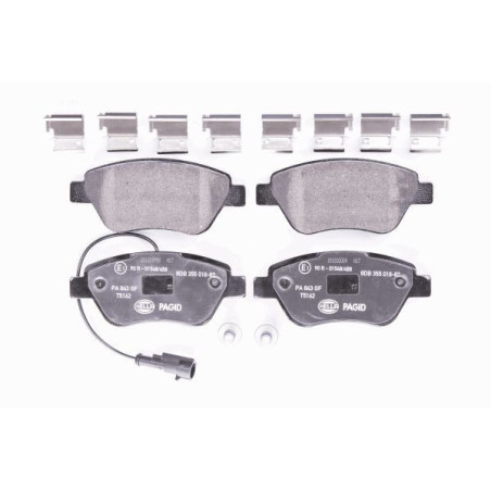 HELLA 8DB 355 018-821 Plaquettes de frein Avant pour