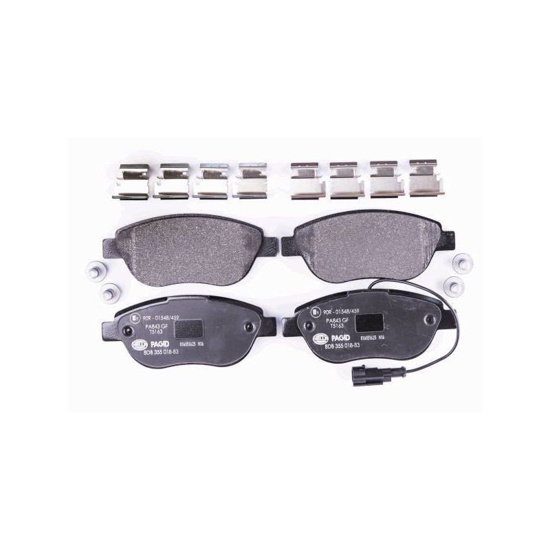 HELLA 8DB 355 018-831 Bremsbeläge Vorne für