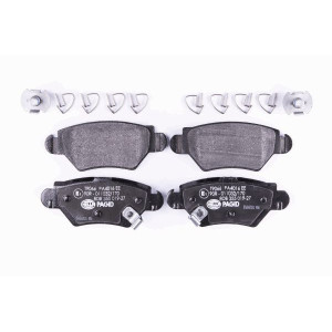 HELLA 8DB 355 019-271 Pastillas de freno Trasero para