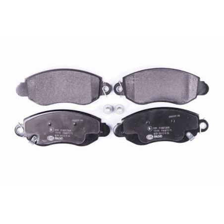 HELLA 8DB 355 019-361 Plaquettes de frein Avant pour