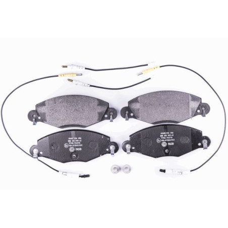 HELLA 8DB 355 019-421 Klocki hamulcowe Przód dla