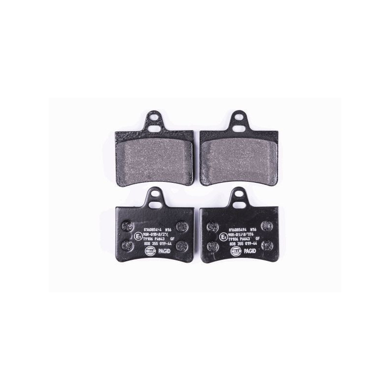HELLA 8DB 355 019-441 Klocki hamulcowe Tył dla