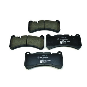 HELLA 8DB 355 019-521 Brzdové platničky Predné pre