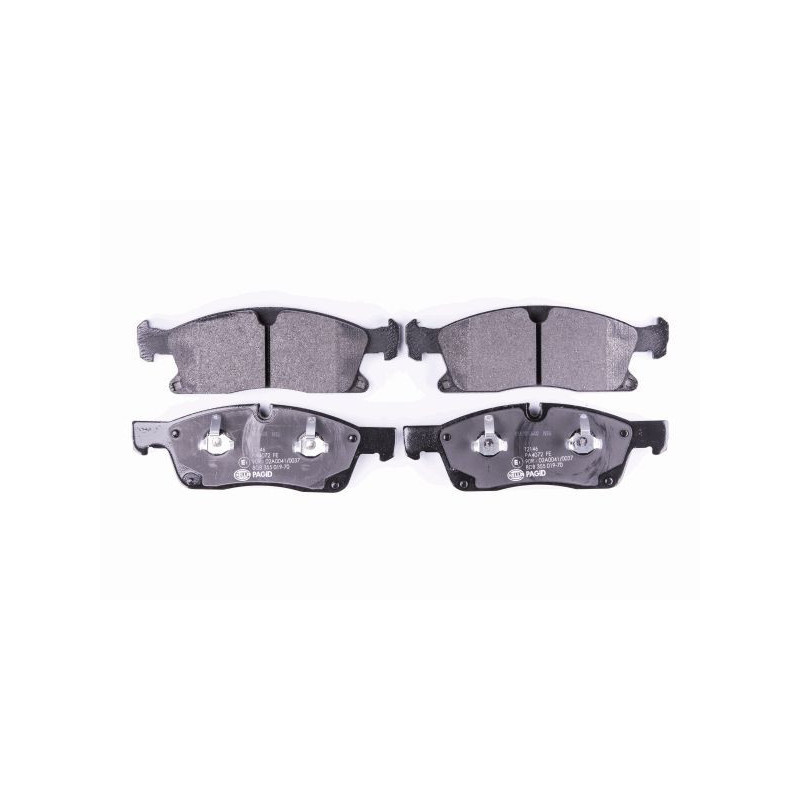 HELLA 8DB 355 019-701 Klocki hamulcowe Przód dla
