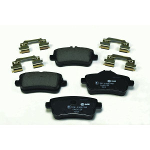 HELLA 8DB 355 019-741 Brzdové platničky Zadné pre