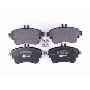 HELLA 8DB 355 019-751 Brzdové platničky Predné pre