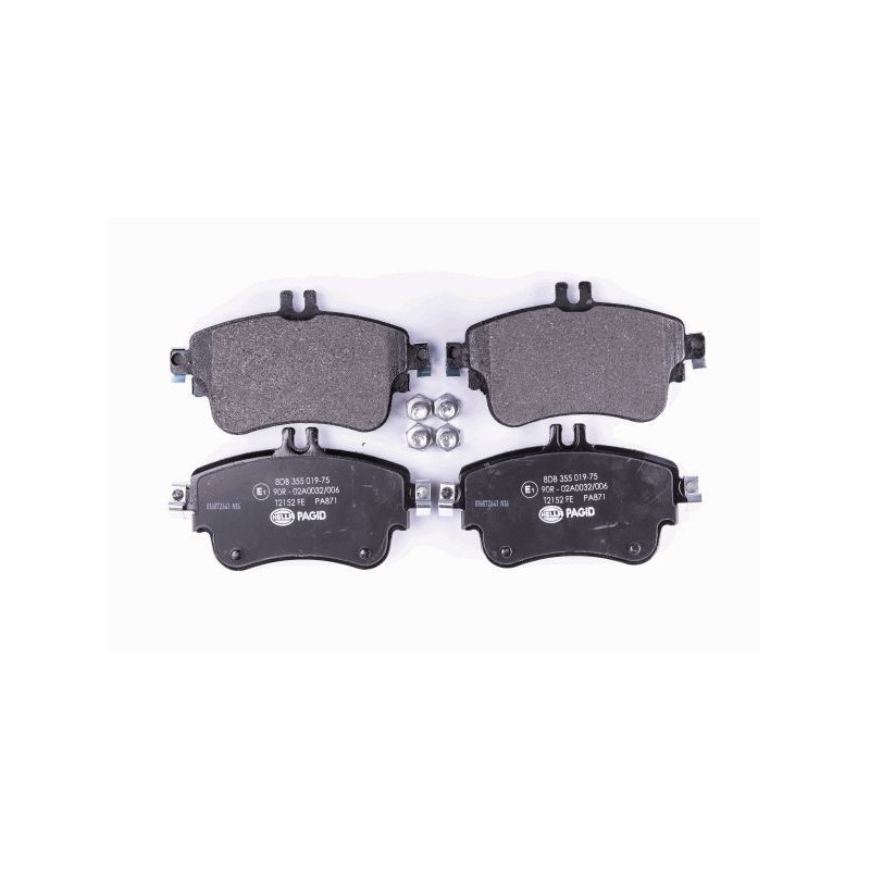 HELLA 8DB 355 019-751 Brzdové destičky Přední pro