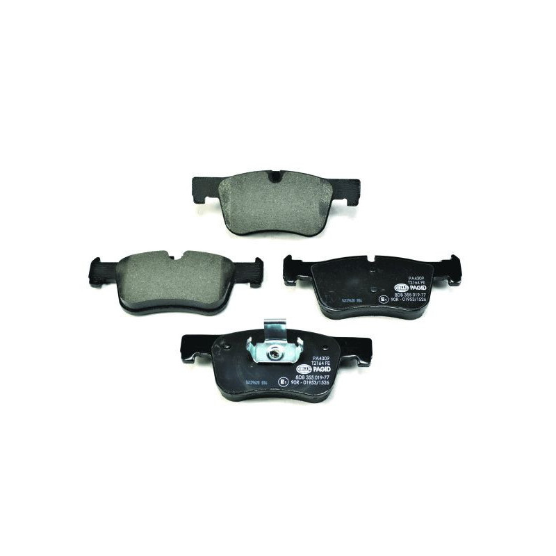 HELLA 8DB 355 019-771 Klocki hamulcowe Przód dla