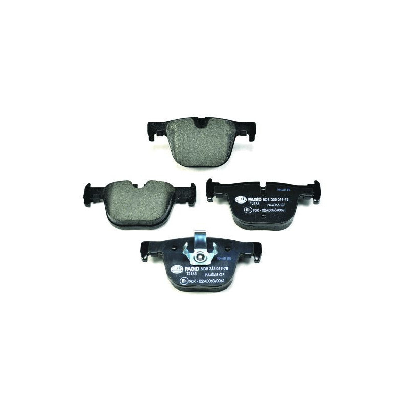 HELLA 8DB 355 019-781 Klocki hamulcowe Tył dla