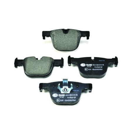 HELLA 8DB 355 019-781 Klocki hamulcowe Tył dla