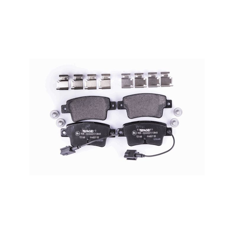 HELLA 8DB 355 019-801 Plaquettes de frein Arrière pour