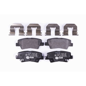 HELLA 8DB 355 019-981 Pastiglie freno Posteriore per