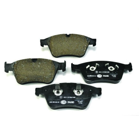 HELLA 8DB 355 020-031 Klocki hamulcowe Przód dla