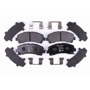 HELLA 8DB 355 020-171 Brzdové platničky Predné pre