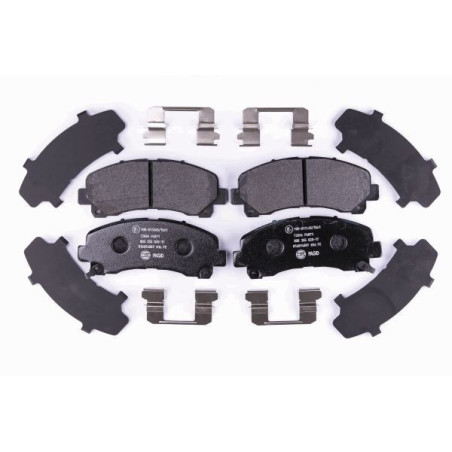 HELLA 8DB 355 020-171 Brzdové platničky Predné pre