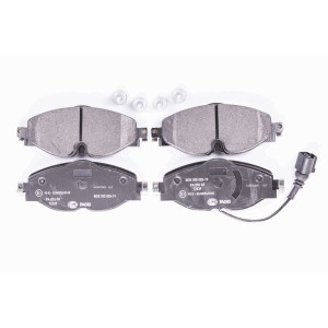 HELLA 8DB 355 020-191 Brzdové platničky Predné pre