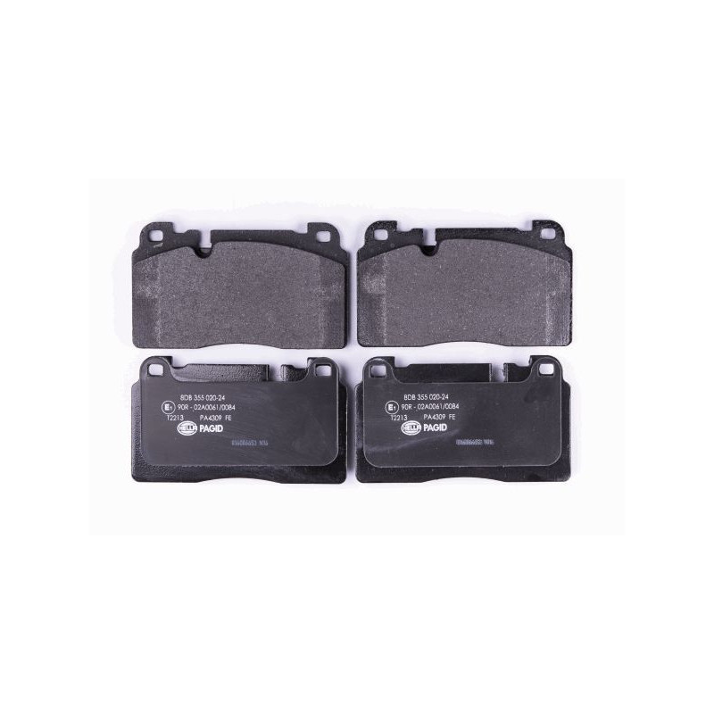 HELLA 8DB 355 020-241 Klocki hamulcowe Przód dla
