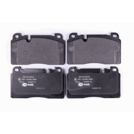 HELLA 8DB 355 020-241 Pastillas de freno Delantero para