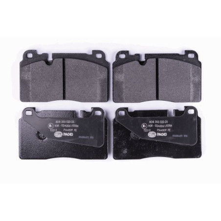 HELLA 8DB 355 020-251 Klocki hamulcowe Przód dla