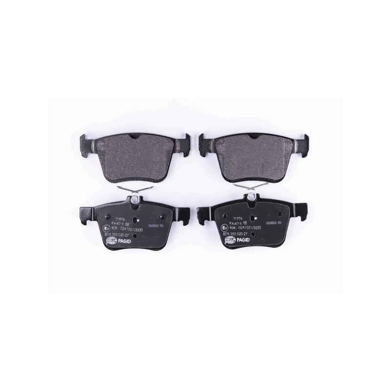HELLA 8DB 355 020-271 Klocki hamulcowe Tył dla