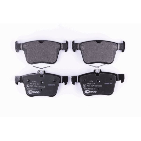 HELLA 8DB 355 020-271 Brake Pads Set Rear for