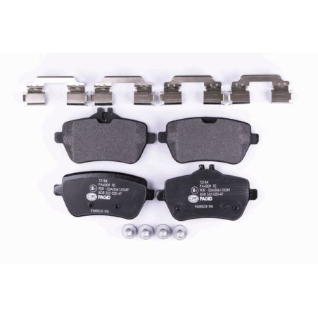 HELLA 8DB 355 020-471 Brake Pads Set Rear for