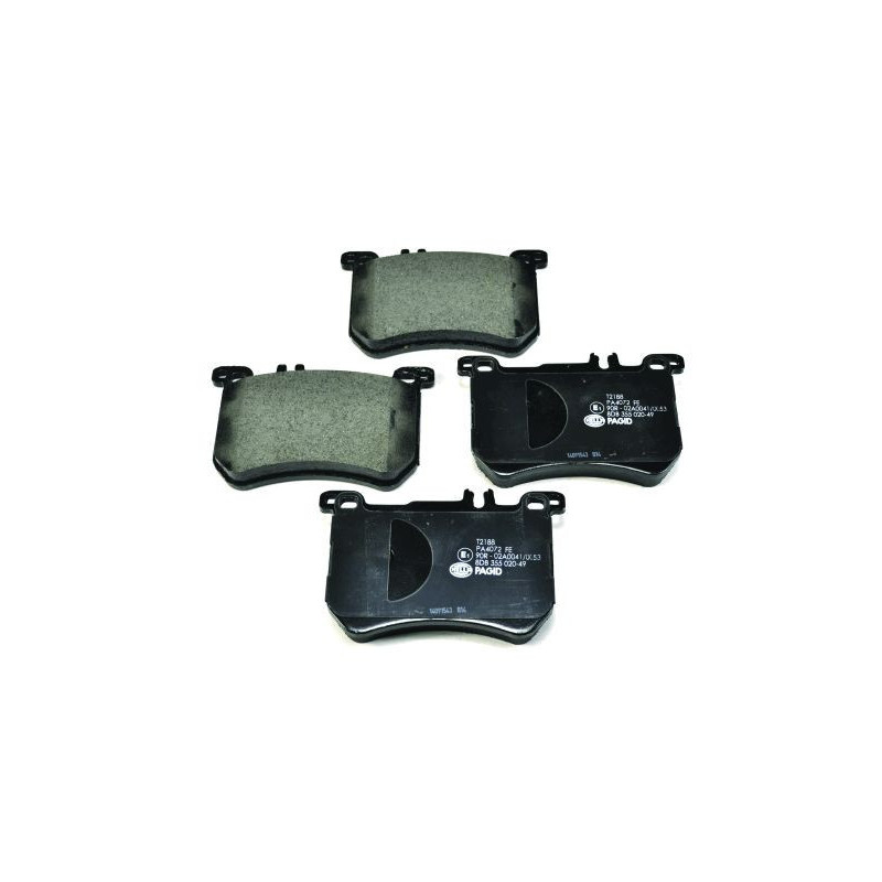 HELLA 8DB 355 020-491 Plaquettes de frein Avant pour