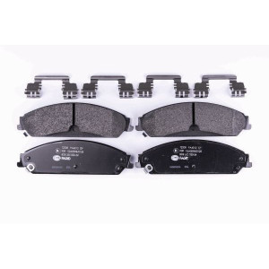 HELLA 8DB 355 020-541 Brzdové platničky Predné pre