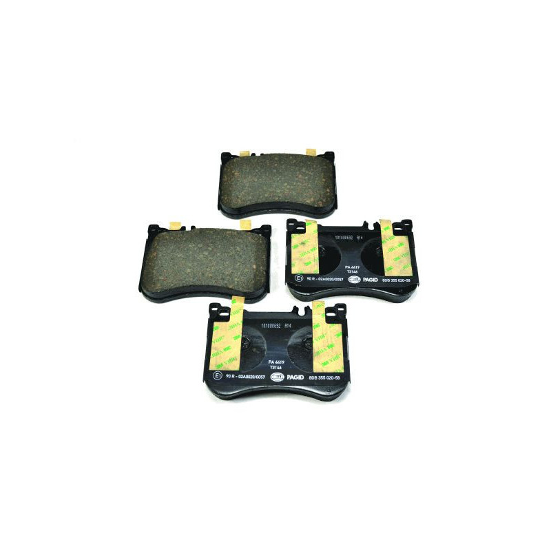 HELLA 8DB 355 020-581 Plaquettes de frein Avant pour