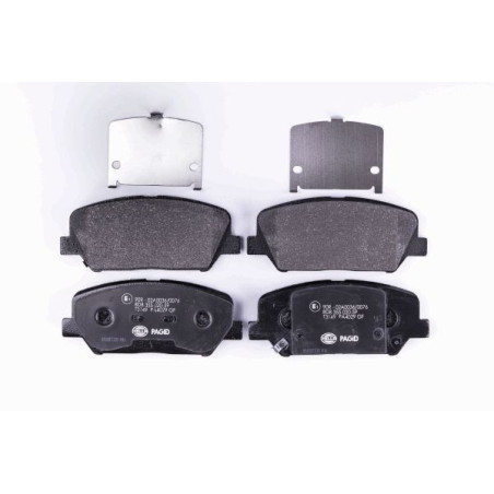 HELLA 8DB 355 020-591 Plaquettes de frein Avant pour